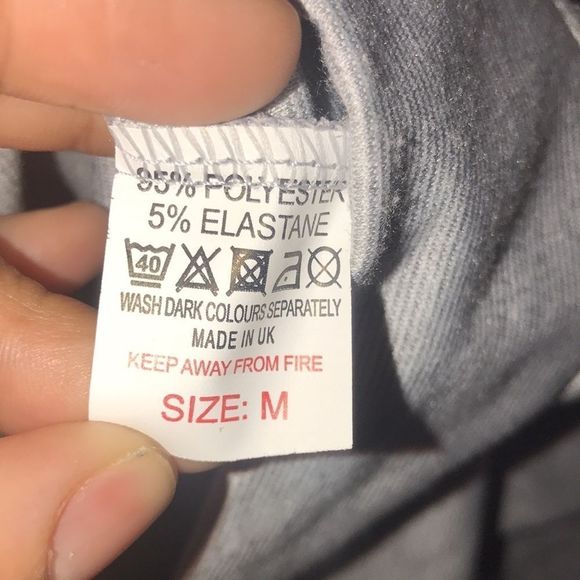 NWT missi grey sweatshirt size Medium - Picture 7 of 8